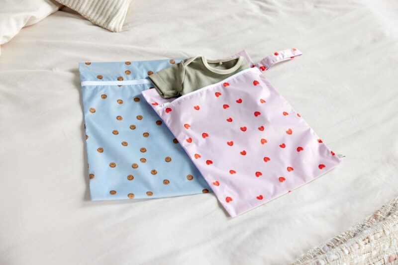 Nasstasche "Wet Bag Happy Happy Rascals" 2er Set –Smile – Bild 5