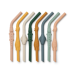 Liewood - Carlson All Together Straw (8-Pack) Liewood - Carlson All Together Straw (8-Pack)