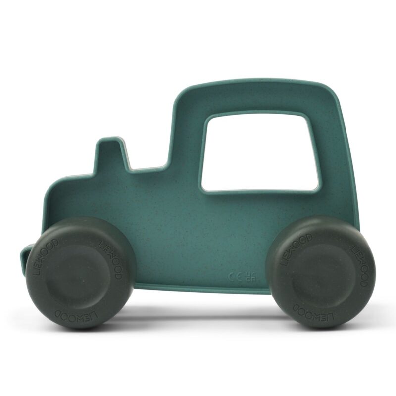 Liewood - Cedric Tractor - Peppermint / Hunter green