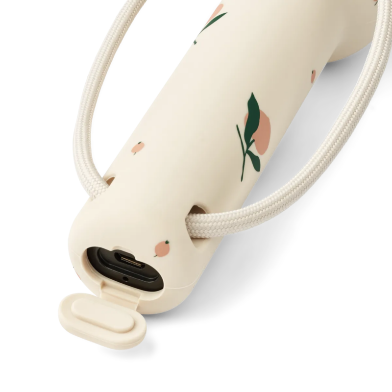 LED-Taschenlampe "Gry Printed Fashlight" wiederaufladbar – Peach / Sea Shell – Bild 3