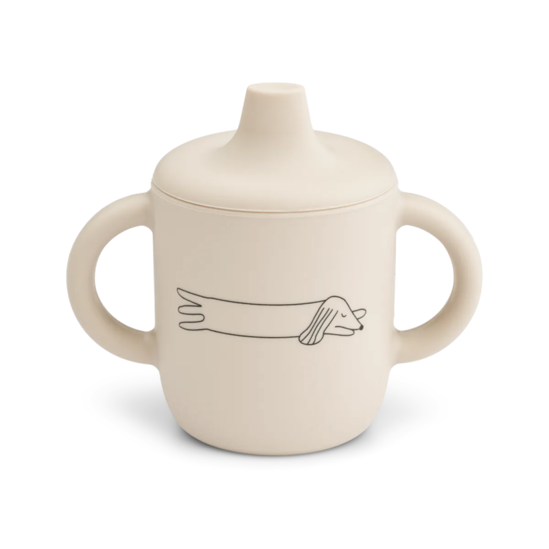 Liewood - Neil Sippy Cup (Dog / Sandy)