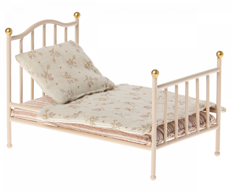 Maileg - Vintage Bett Maus - Rose