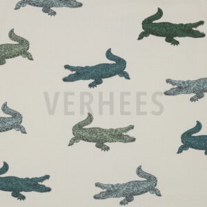 verhees textiles - JERSEY CROCODILE