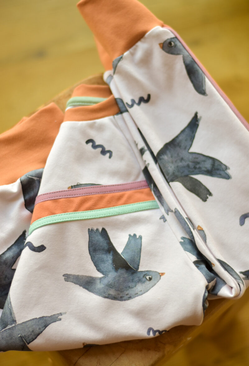 Vögel auf Weiß (Sweat) – Bild 6