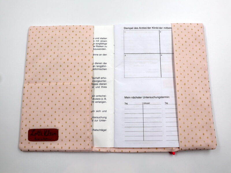 Mutterpasshülle – Blush – Mutterpass Hülle – Bild 3