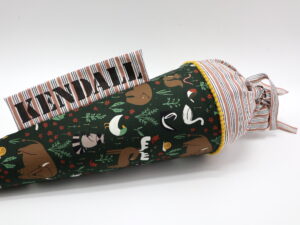 Schultüte "Woodlands" mit Namen
