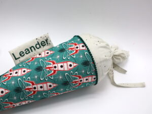 Schultüte "Blast off" mit Namen