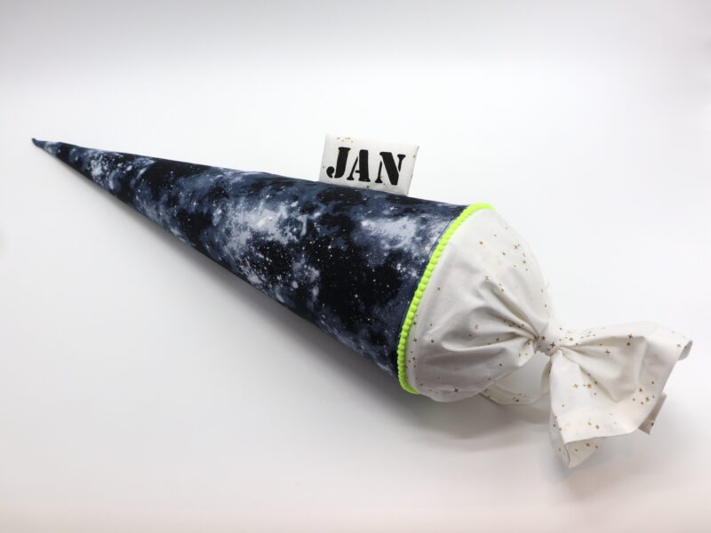 Schultüte "Space navy" mit Namen – Bild 3