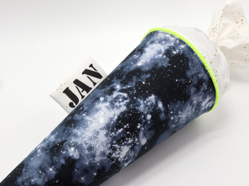 Schultüte "Space navy" mit Namen