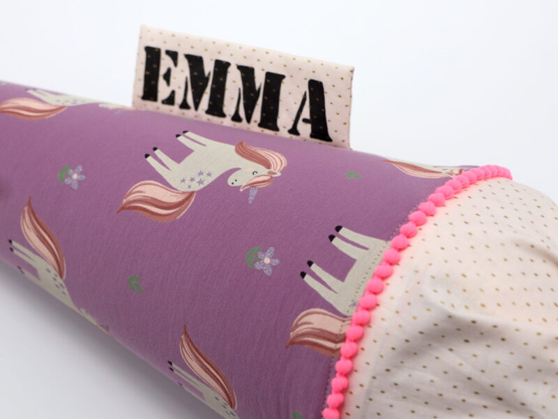 Schultüte "Glitter Unicorn" mit Namen – Bild 2