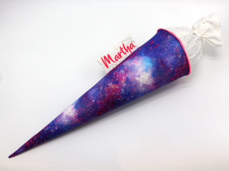 Schultüte "Hidden universe neon" mit Namen