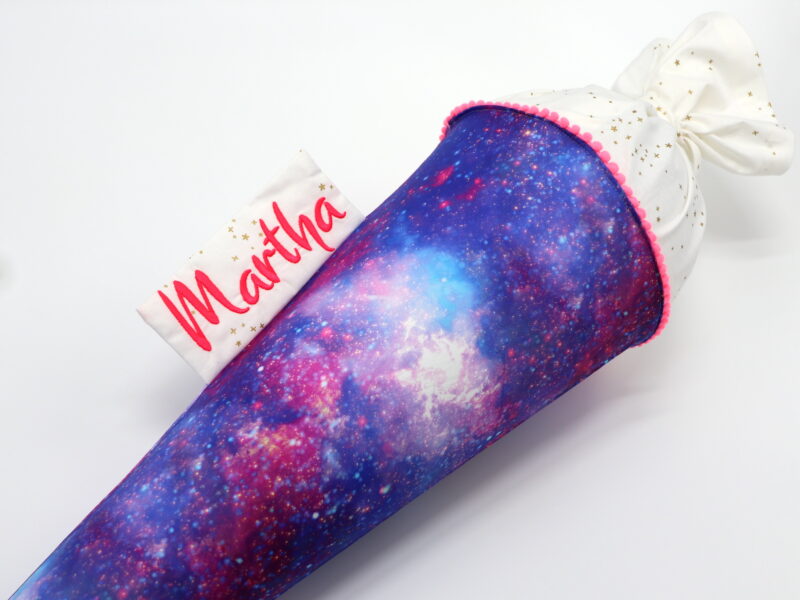 Schultüte "Hidden universe neon" mit Namen – Bild 5
