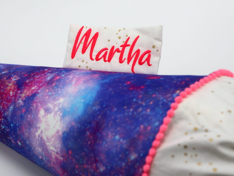 Schultüte "Hidden universe neon" mit Namen – Bild 3