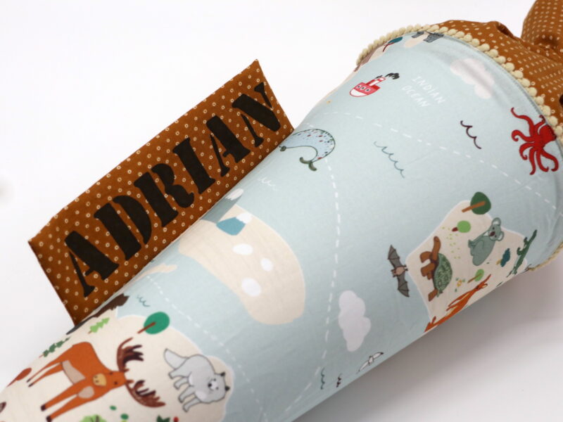 Schultüte "Animals World" mit Namen – Bild 2