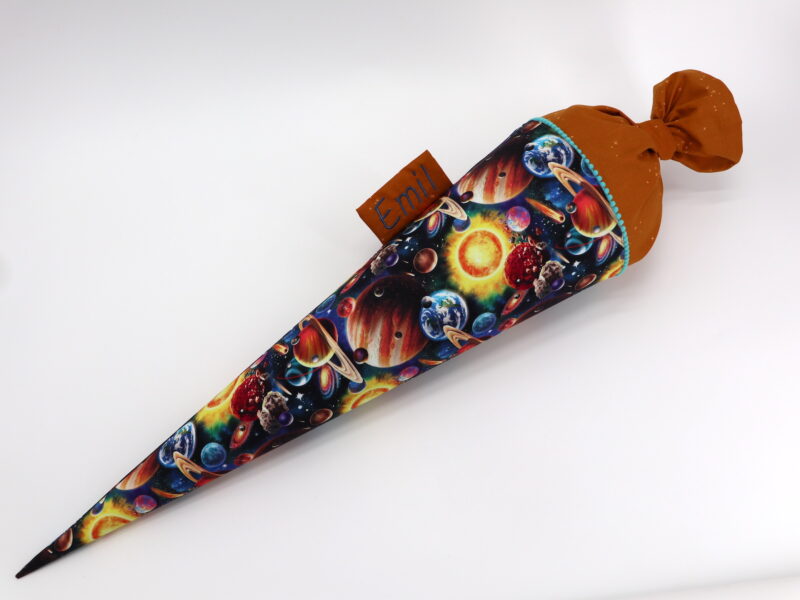 Schultüte "Solar System Multi" mit Namen – Bild 4