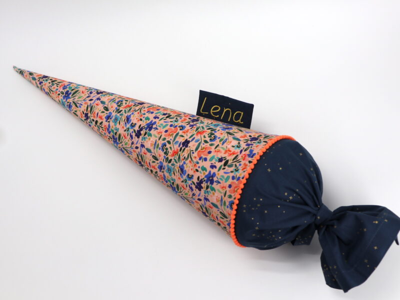 Schultüte "Wild Flowers" mit Namen – Bild 3