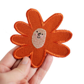 halfbird - Aufnäher (Blumen groß)