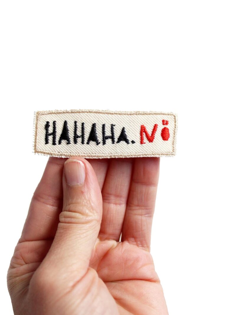 Aufnäher – hahaha.Nö) – Bild 2