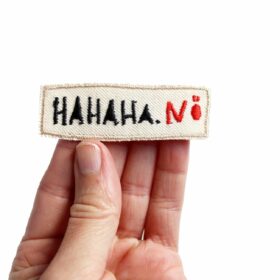 halfbird - Aufnäher (hahaha.Nö)