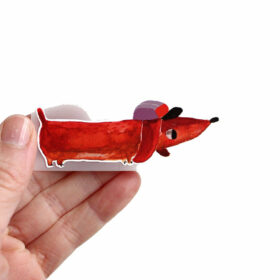 halfbird - Bügelbilder (Dackel Detlef)