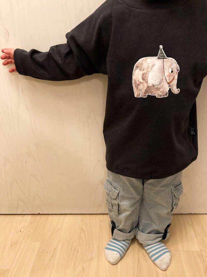 Bügelbild –  Elefant – Bild 3