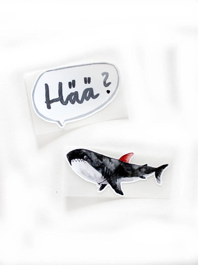 Bügelbild –  Hää? – Bild 3