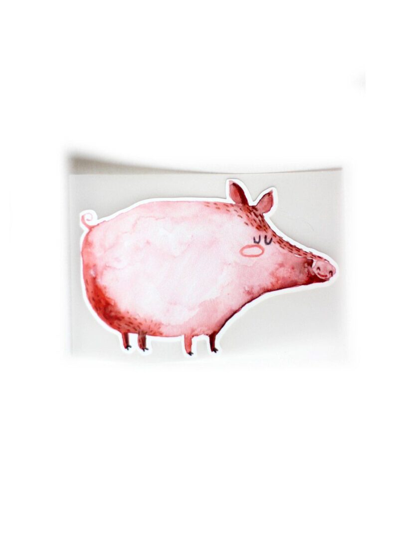 Bügelbild –  Schwein – Bild 2
