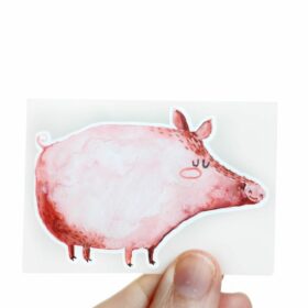halfbird - Bügelbilder (Schwein)