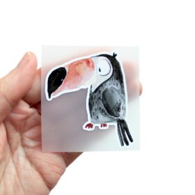 halfbird - Bügelbilder (Tukan)