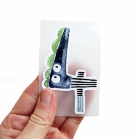 halfbird - Bügelbilder (Zahl 4)