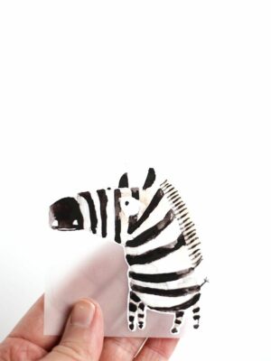 halfbird - Bügelbilder (Zebra)
