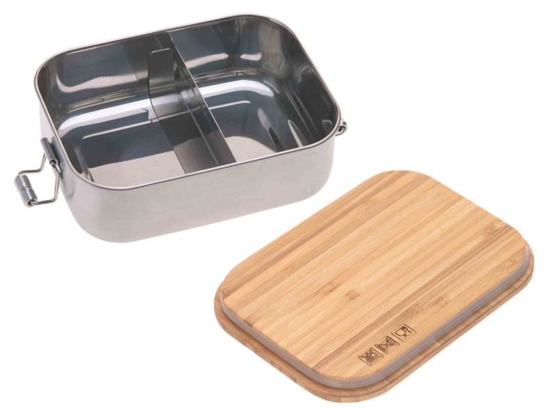 Brotdose "Lunchbox Stainless Steel" – Happy Prints – Bild 2