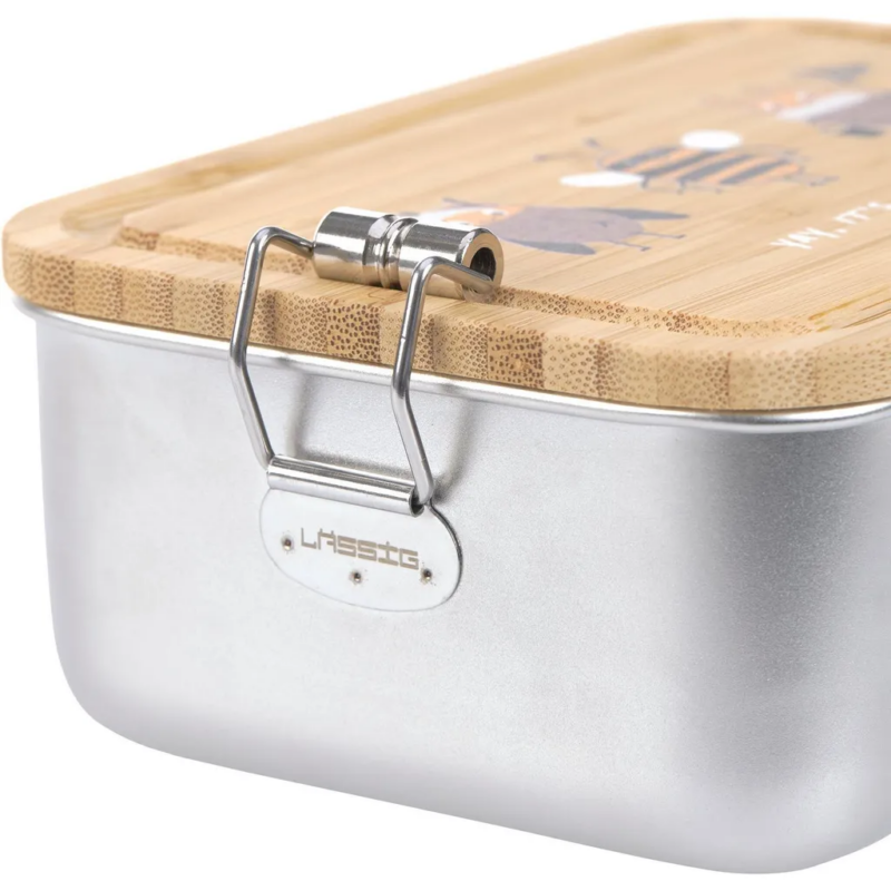 Brotdose "Lunchbox Stainless Steel" – Nature – Bild 3