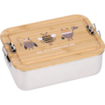Lässig - Lunchbox Stainless Steel Bamboo - Nature Lässig - Lunchbox Stainless Steel Bamboo - Nature