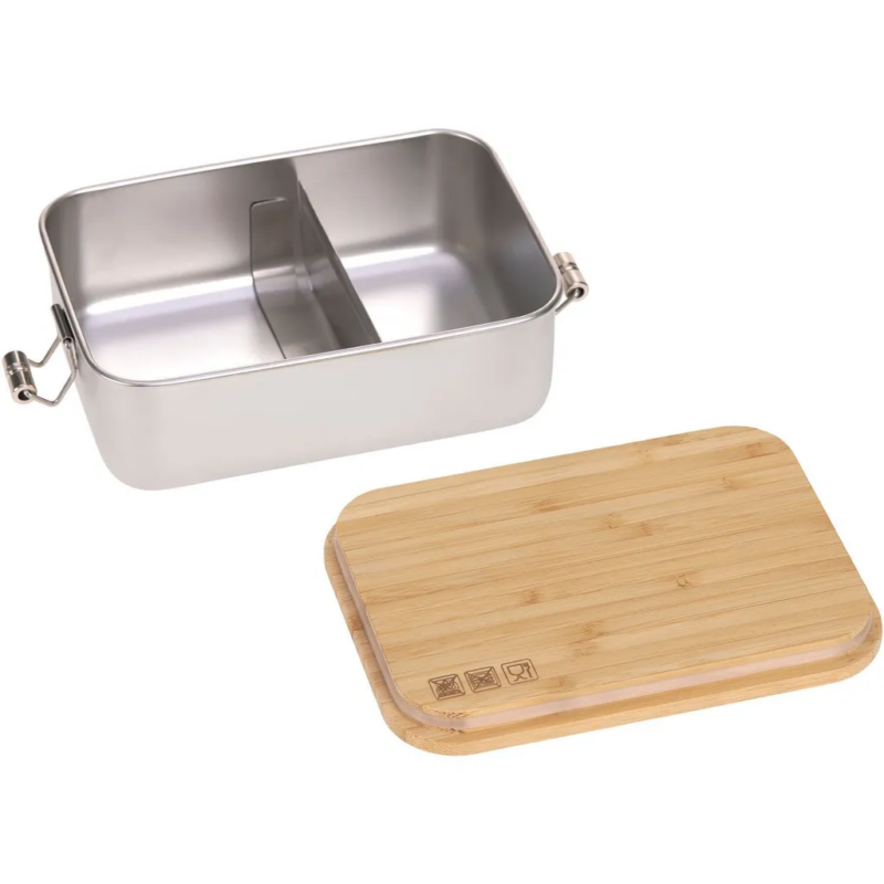 Brotdose "Lunchbox Stainless Steel" – Nature – Bild 2