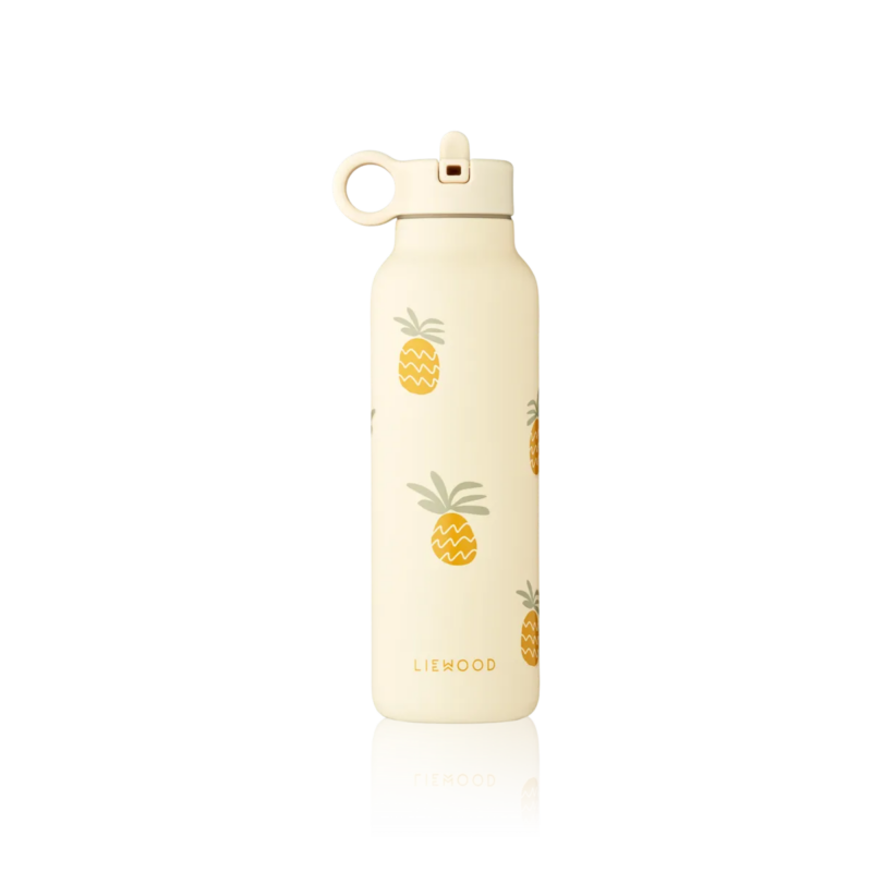 Liewood - Falk Water Bottle 500 ml (Pineapples / Cloud cream)