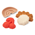 Liewood - Gill Cherry Sand Moulds 4-Pack HTS: 9503009990 COO: CN Unit net weight(KG): 0 MID: Compositi