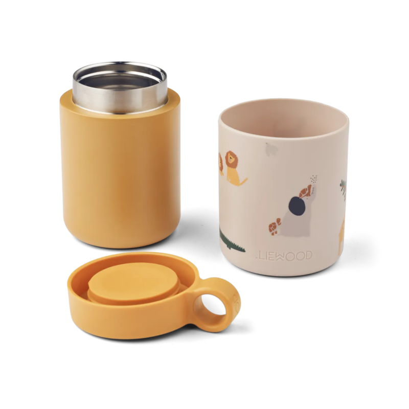 Thermo Trink-und Speisegefäß "Kian Food Jar" – All together / Sandy – Bild 2