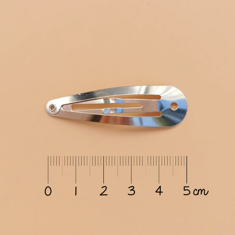 Haarspange "Barrette Nœud Ruban" – Liberty Betsy Fluo Thé – Bild 2