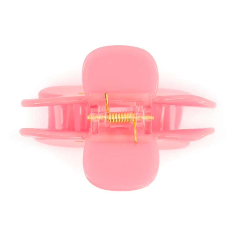 Haarklammer "Grande Pince" – Fleur de Sakura / Rose Fluo – Bild 3