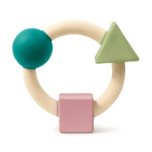 Oli&Carol - Teething Ring Soft Colors Baby Teether