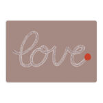 Frühstücksbrettchen “Love”