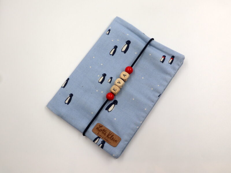 Mutterpasshülle – Penguin Party Blue  – Mutterpass Hülle