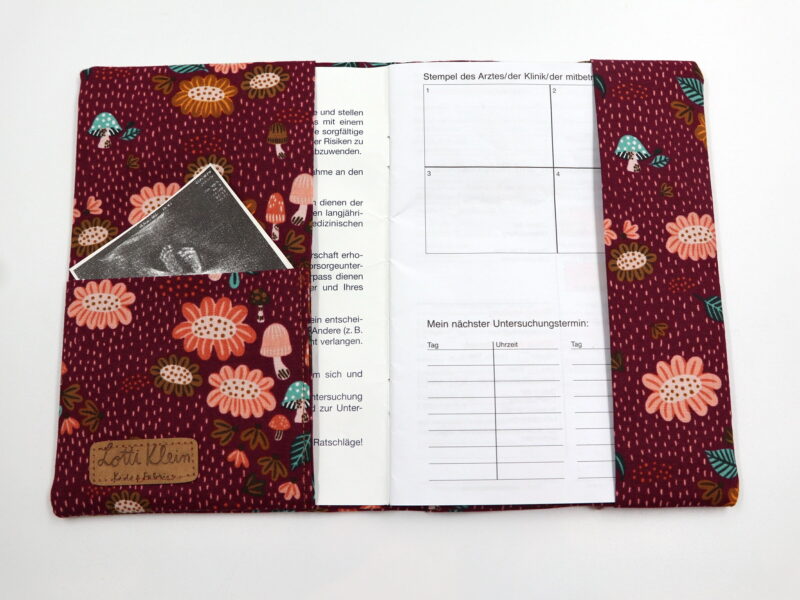Mutterpasshülle – Fiona Floral – Mutterpass Hülle – Bild 5