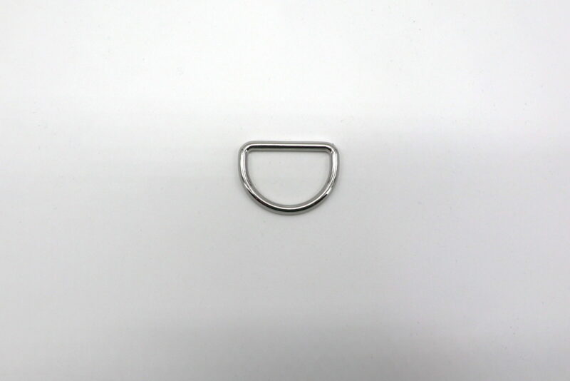 D-Ring "25 mm" aus Metall - Silber