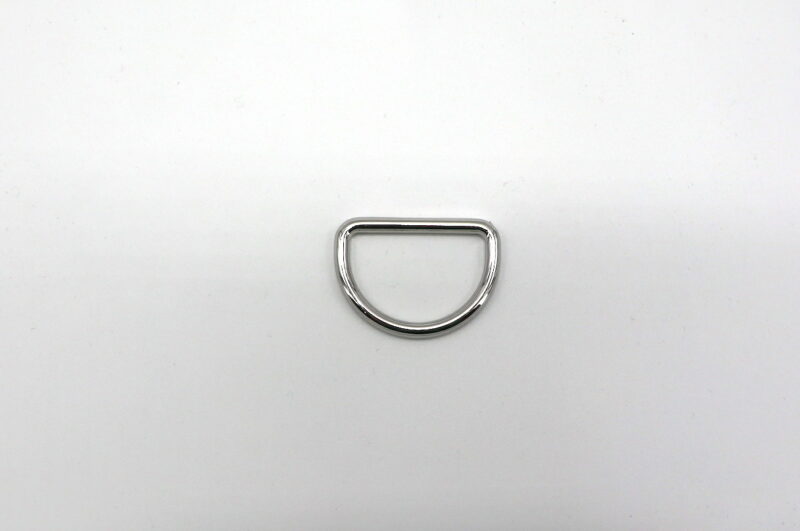 D-Ring "25 mm" aus Metall - Silber