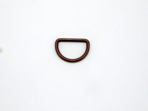 D-Ring "25 mm" aus Metall - Alt-Kupfer