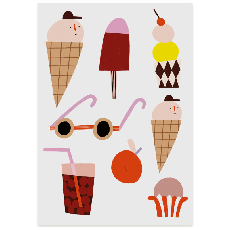 Bügelbilder “Eis” – Bild 2