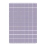 Frühstücksbrettchen “Grid lila”