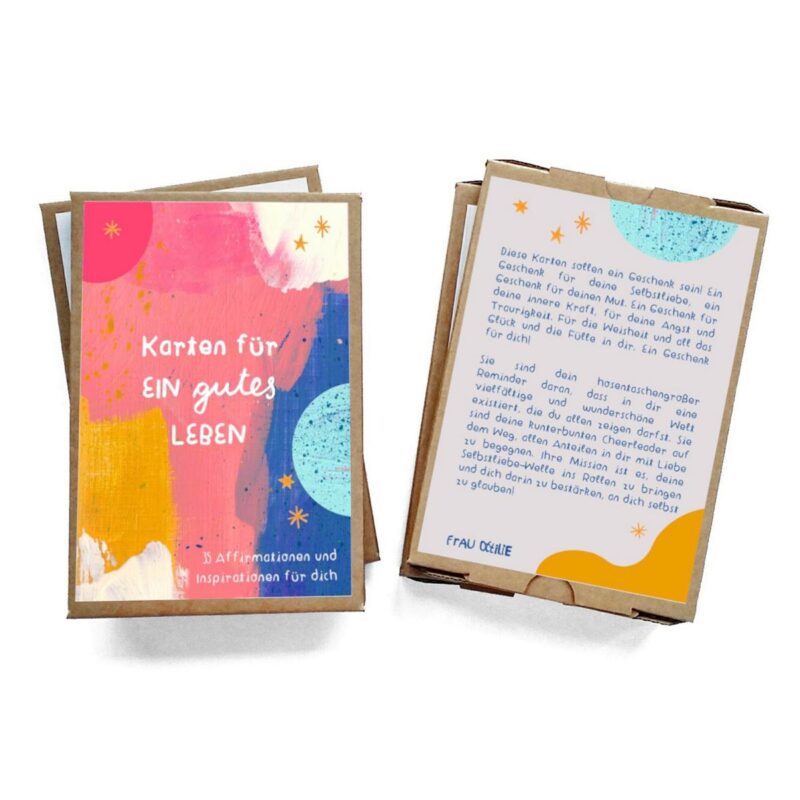 Affirmationskarten für Erwachsene – *Karten für ein gutes Leben* – Bild 2